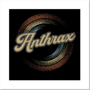 Anthrax Circular Fade Posters and Art